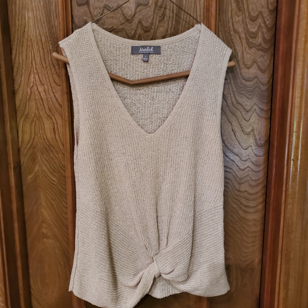 Marled Top Size Small